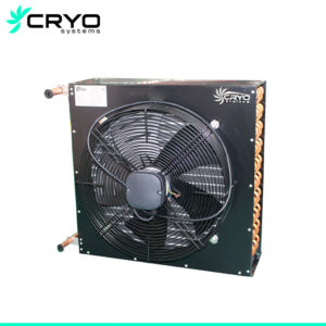 One fan condenser