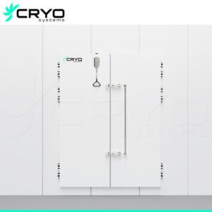 two leaf hinged door