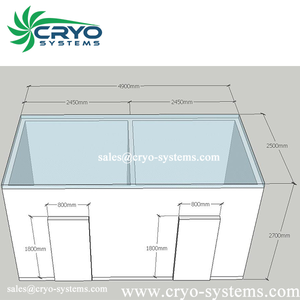 cold room size