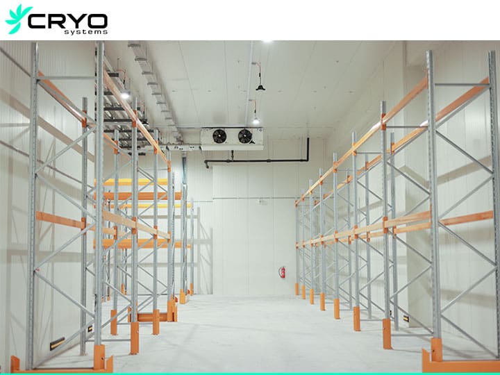 cold room in Singapore with rack systems
