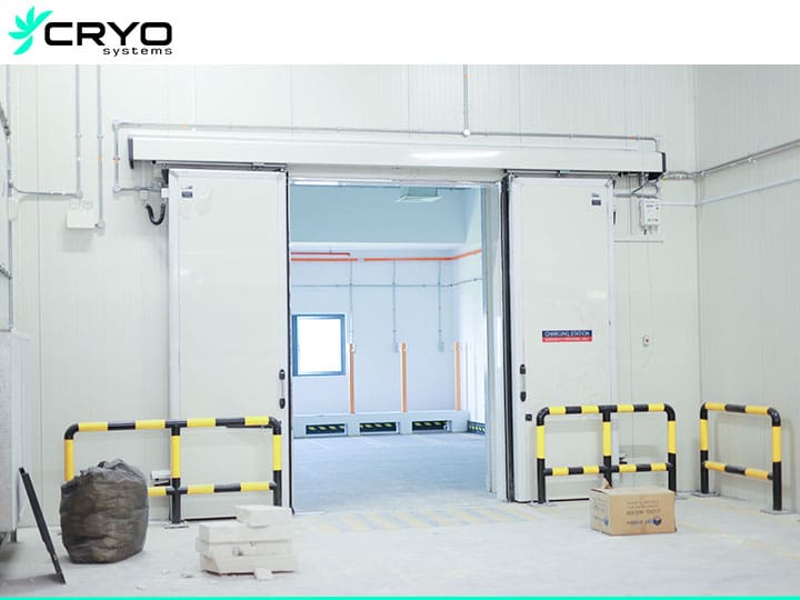cold room silding door in Singapore