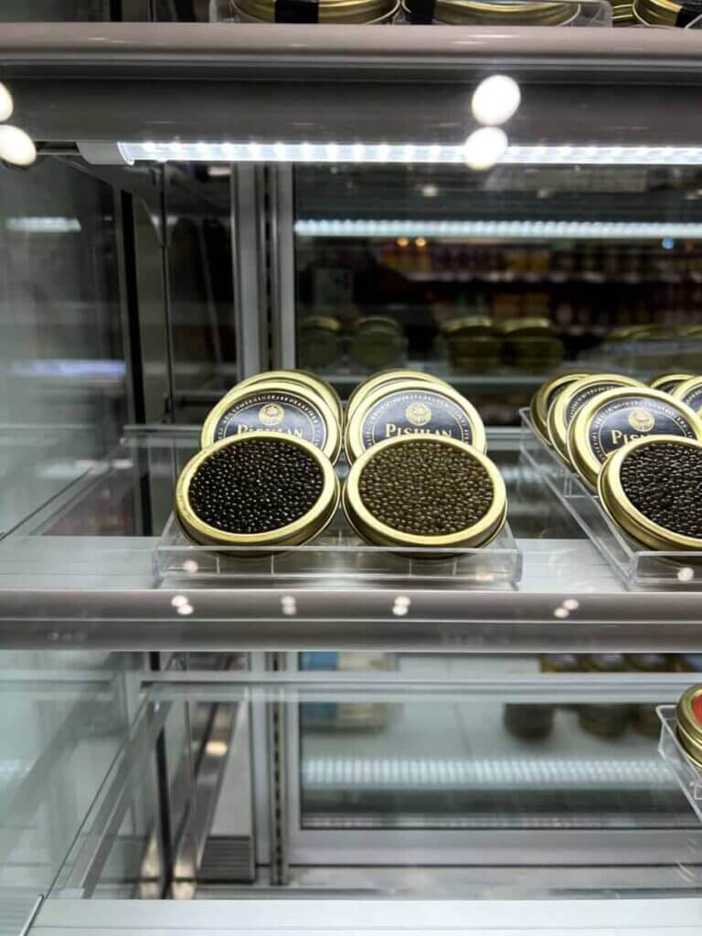 Caviar Refrigeration Application