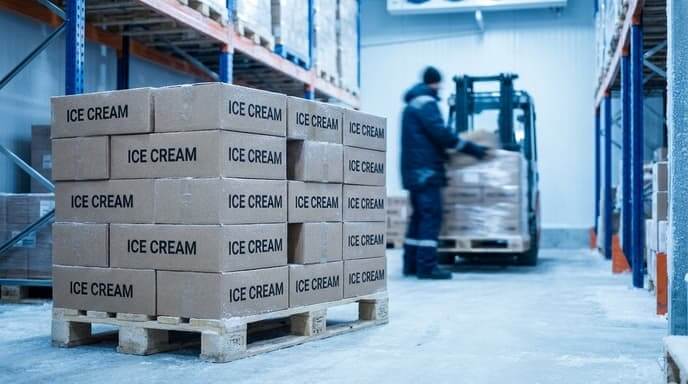 Ice cream cold room