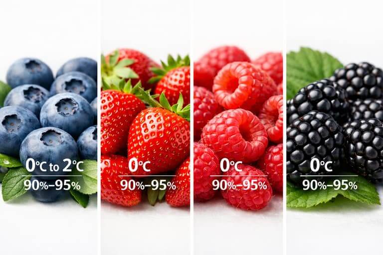 Ideal Temperature & Humidity for Each Berry Type