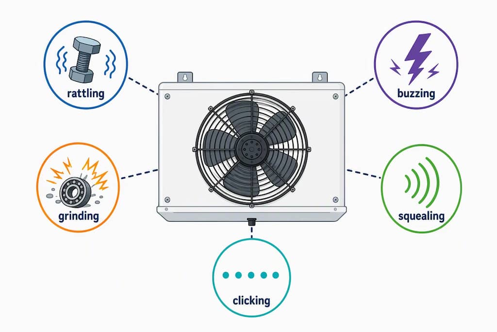 What Different Cold Room Fan Noises Mean